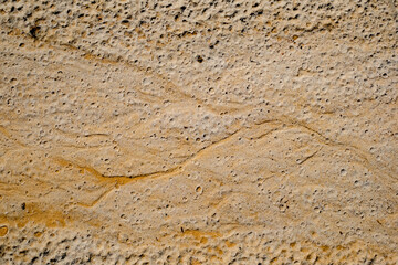 Abstract color sand texture at kaolin mine