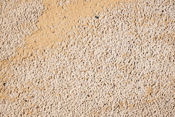 Abstract color sand texture at kaolin mine