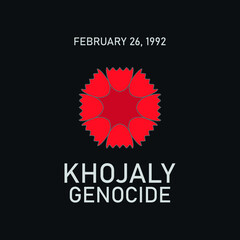 26 february Khojaly genocide vector 
