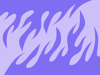 Simple background with flame pattern