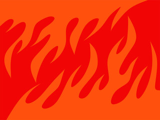 Simple background with flame pattern