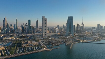 Fototapeta na wymiar kuwait city