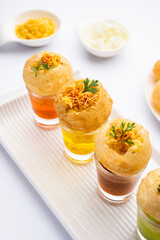Panipuri shot or Golgappa Shots