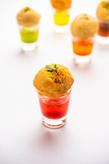Panipuri shot or Golgappa Shots
