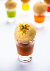Panipuri shot or Golgappa Shots