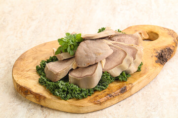 Sliced Pork Tongue snack appetizer