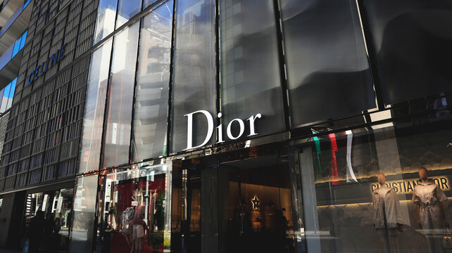 Dior Store In Ginza, Tokyo