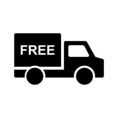 free shipping or delivery icon vector