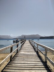 Obraz premium pier in the sea