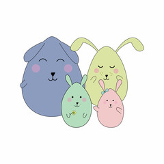 Obraz premium Easter bunny