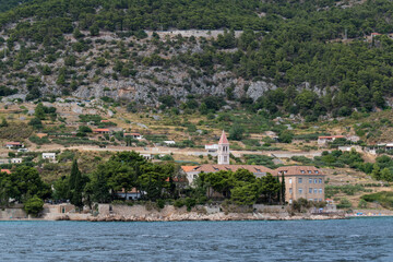 Dominican monastery on the island of Brac in Croatia