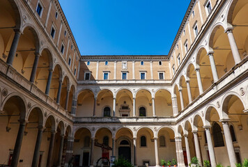 Fototapeta na wymiar カンチェッレリア宮　Palazzo della Cancelleria　ルネッサンス様式の宮殿（ローマ）