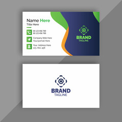 professional, creative, modern, luxury corporate minimal, and trendy business card design template