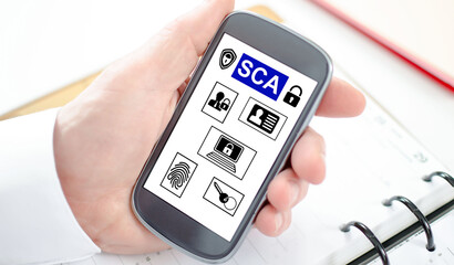 Sca concept on a smartphone
