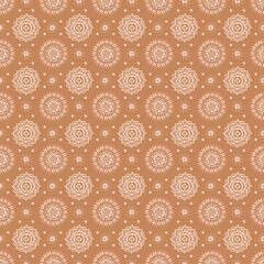 Seamless floral pattern ornament background abstract vintage texture