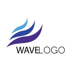 Wave Logo collection for any purpose of business, vector icon template symbol and design
