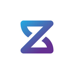 letter z infinity logo design
