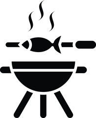 Bbq Vector Icon Design Illustration