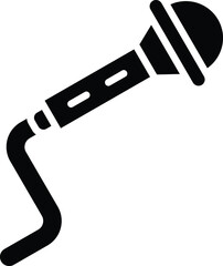 Mic Vector Icon Design Illustration