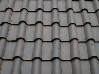 roof tiles on a roof
