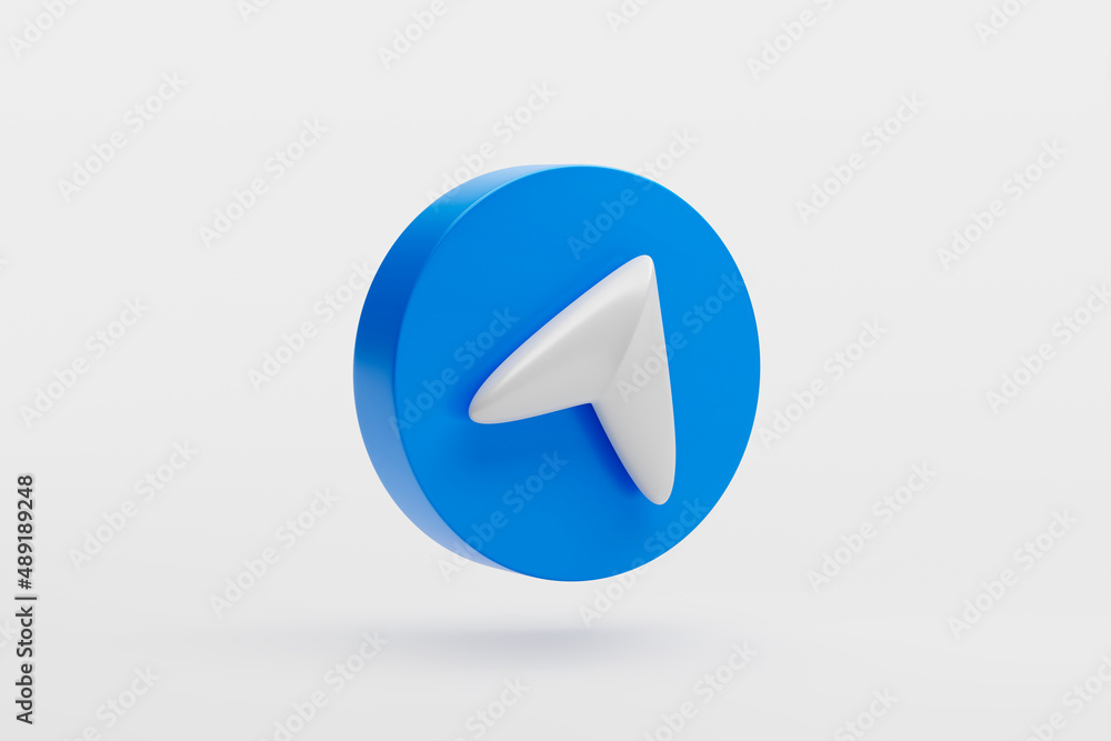 Poster navigation gps map location travel direction ui website icon sign or symbol illustration 3d renderin