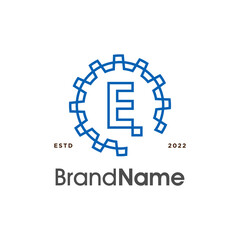Initial E Gear Logo