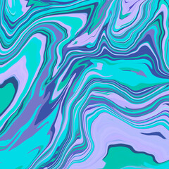 Abstract geometric pattern with random swirl wavy multicolored shapes Swirl painting effect