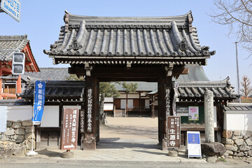 Fototapeta premium 滋賀県大津市坂本の生源寺