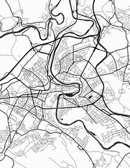 Bern Switzerland City Map