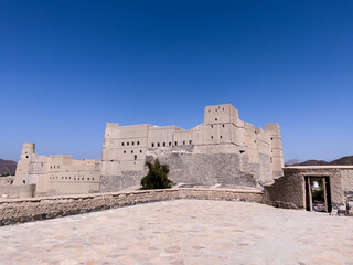 Fototapeta na wymiar Bahla fort in Bahla city, Oman 11 Feb 2022