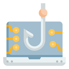 fishing flat icon