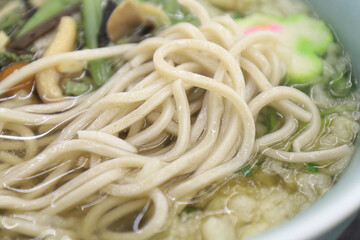 比叡山の山菜そば