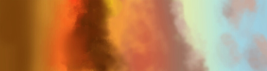 Landscape background. Abstract art template. Vector illustration.