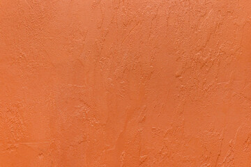 Orange Plaster Abstract Stucco Pattern Rough Wall Surface Design Texture Background