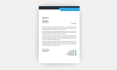 Simple creative modern letter head templates for your project design,a4 sizes.