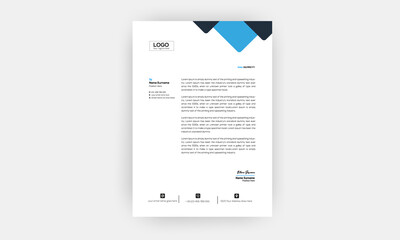 Simple creative modern letter head templates for your project design,a4 sizes.
