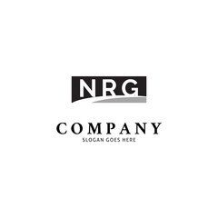 Initial Letter NRG Icon Vector Logo Template Illustration Design