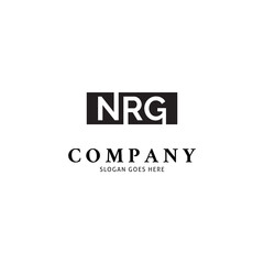 Initial Letter NRG Icon Vector Logo Template Illustration Design