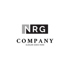 Initial Letter NRG Icon Vector Logo Template Illustration Design