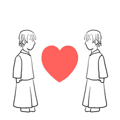 男性同士のカップル