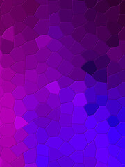abstract background with hexagons in purple tints