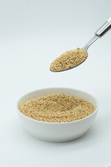 sesame seeds in a bowl