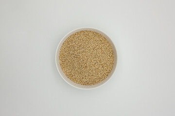 sesame seeds in a bowl