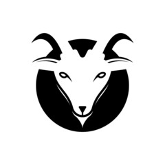 Goat vector icon