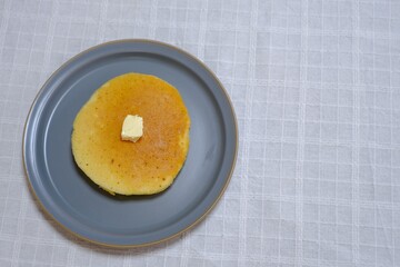 一枚のパンケーキ