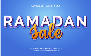 Ramadan Kareem Editable text effect