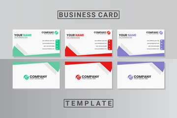 modern professional business card template