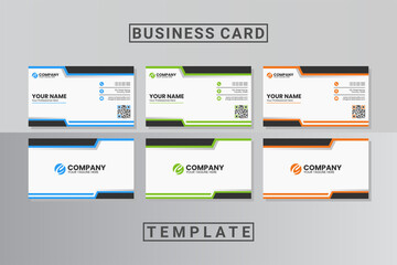 modern professional business card template