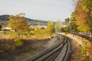 Vías del tren Arriate - Ronda