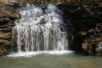 Crab Orchard Branch Falls in south western Virginia.